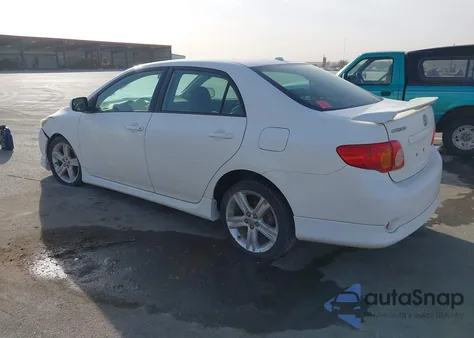 2009 Toyota Corolla Xrs из США, поврежденный, VIN 1NXBE40E29Z052292